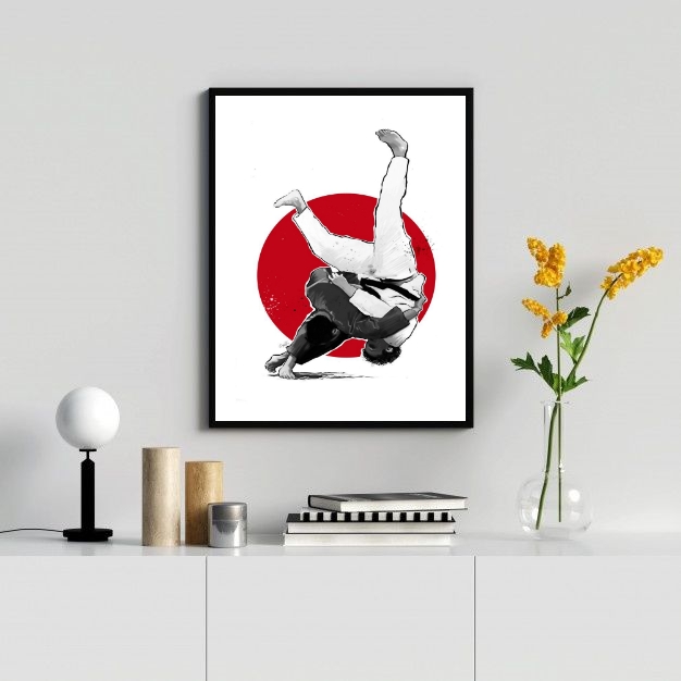 Quadro Decorativo Judô